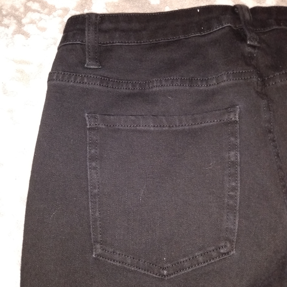 Soft Surroundings Black 5 Pocket Jeans Size 6P - Picture 4 of 9